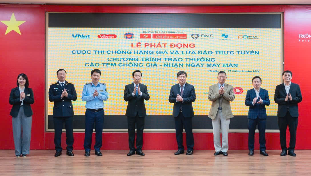 Phát động Cuộc thi "Chống hàng giả và lừa đảo trực tuyến"